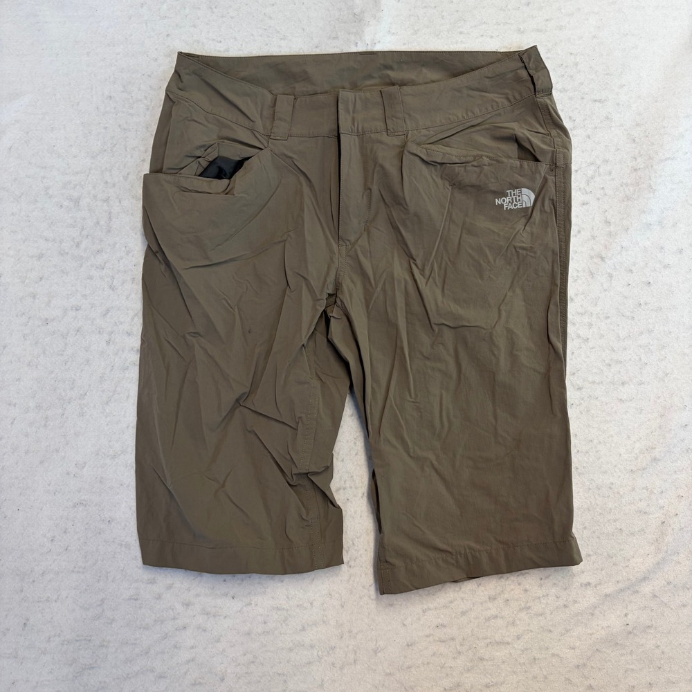 The North Face Shorts Womens 10 Brown Hiking Outdoor T338/T738